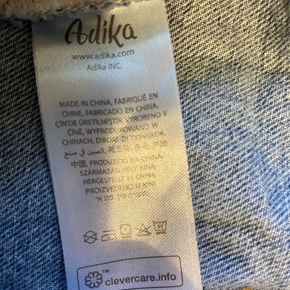 Adika Wide Leg Jeans Large - Picture 4 of 4